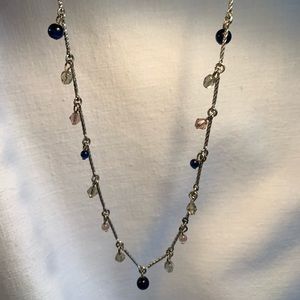 Lia Sophia Necklace with Crystals